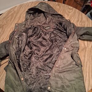 Madden Girl Olive Leather Jacket